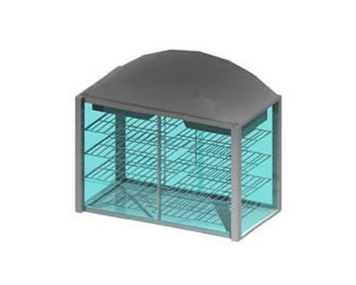 Охлаждаемая витрина Emainox VTRF 15 (с днищем)