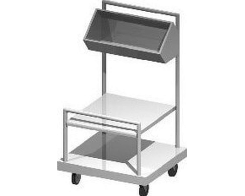 Прилавок для подносов и приборов Emainox PP8 Прилавок для подносов и приборов Emainox PP8