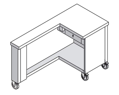 Прилавок кассовый Emainox CDX 12 Прилавок кассовый Emainox CDX 12