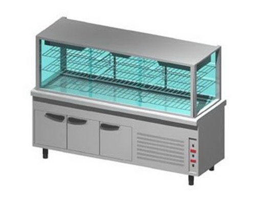 Прилавок-витрина для холодных блюд Emainox VTRPVR 23