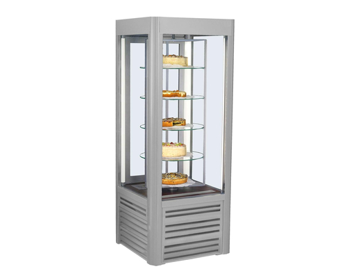 Шкаф кондитерский ANTILA 02 SCA (фиксированные полки, серебристый)