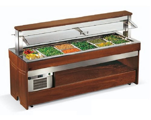 Шведский стол охлаждаемый Enofrigo TANGO MAXI RF 1400 (светлый дуб)