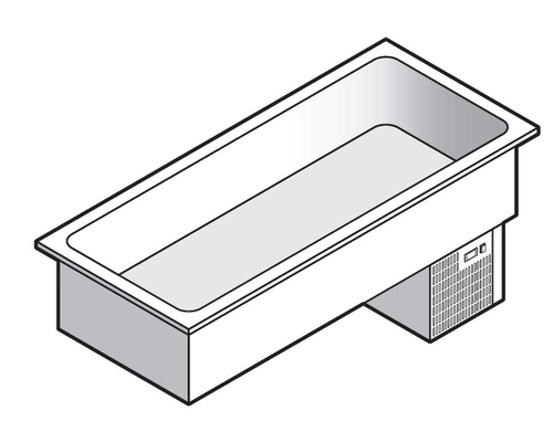 Встраиваемая охлаждаемая ванна Emainox IVR4 Встраиваемая охлаждаемая ванна Emainox IVR4