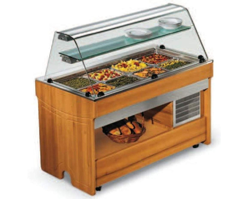 Встраиваемый паровой подогреваемый прилавок Enofrigo KIT BM RUMBA 2000 3F