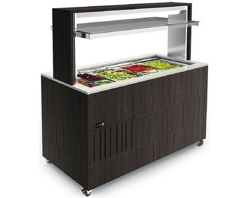 Встраиваемый подогреваемый прилавок Enofrigo DOGE ISOLA BM 1000