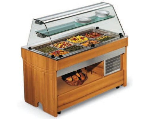 Встраиваемый прилавок для 1 и 2 блюд Enofrigo RUMBA BM 1000