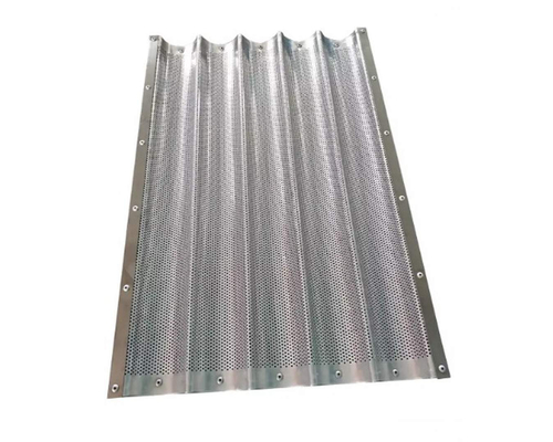 Лист пекарский для багетов перф. Gastromix 600x400 мм (5 волн)