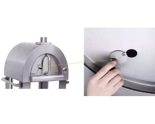 Печь для пиццы дровяная Gastromix HPO01SS